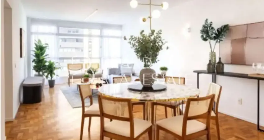 Apartamento com 140 m², 2 quartos sendo 1 suíte à venda no bairro Jardim Paulista.