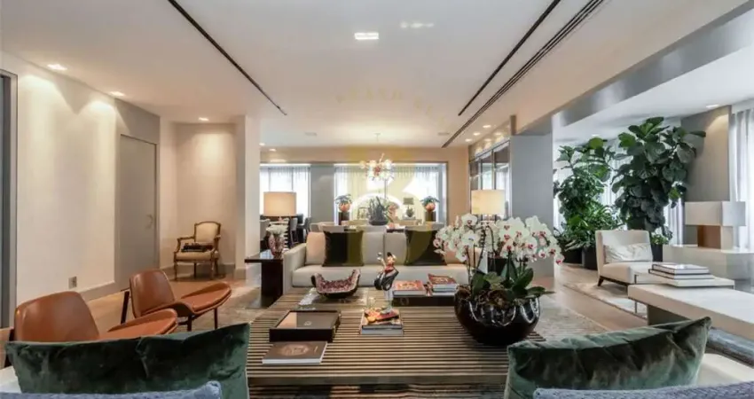 Apartamento à venda com 355 m², sendo 3 suítes em moema pássaros.