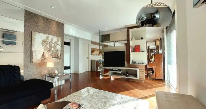 Apartamento à venda com 173 m², sendo 2 suítes, em moema pássaros.