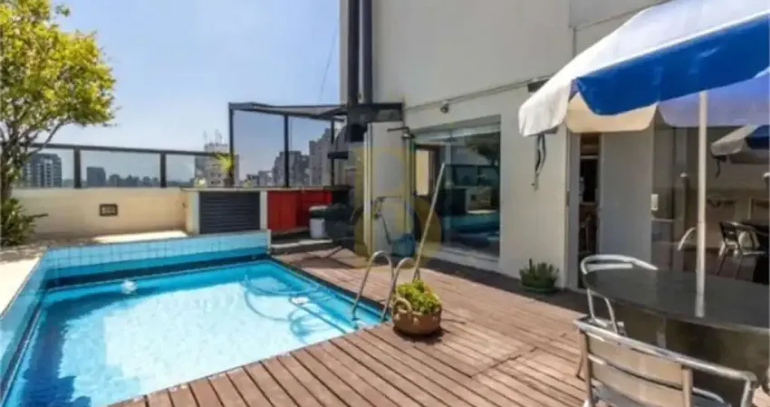 Cobertura duplex com 220 m², 3 quartos sendo 2 suítes à venda no bairro vila clementino.