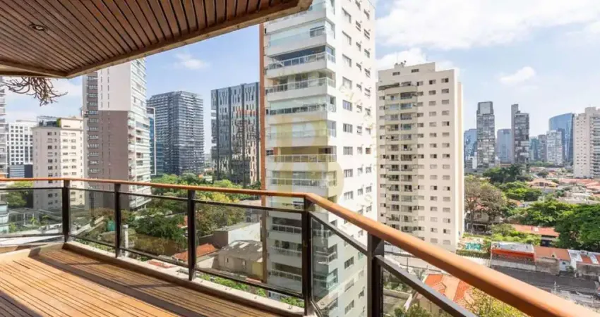 Apartamento com 205 m², 4 quartos sendo 3 suítes à venda no bairro vila nova conceição.