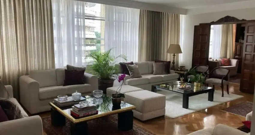 Apartamento com 275 m², 4 quartos sendo 2 suítes à venda no bairro higienópolis.