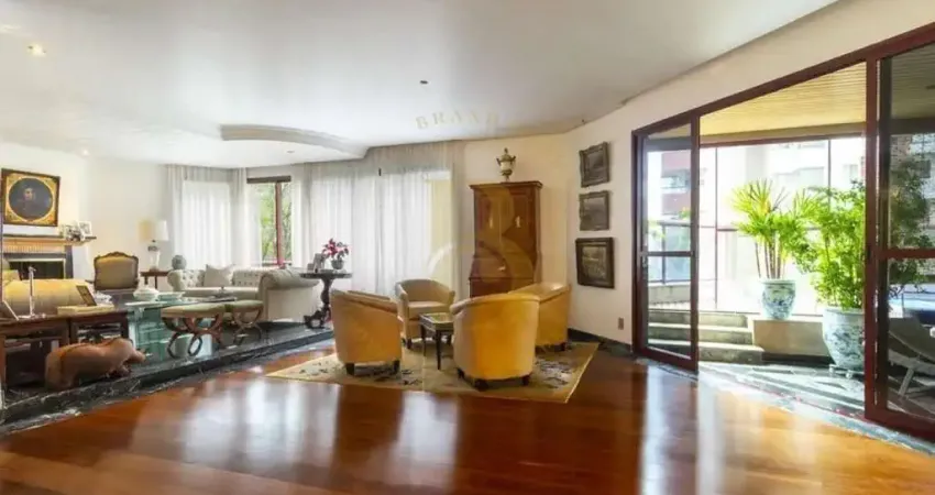 Apartamento com 450 m², 4 quartos sendo 4 suítes à venda no bairro morumbi.