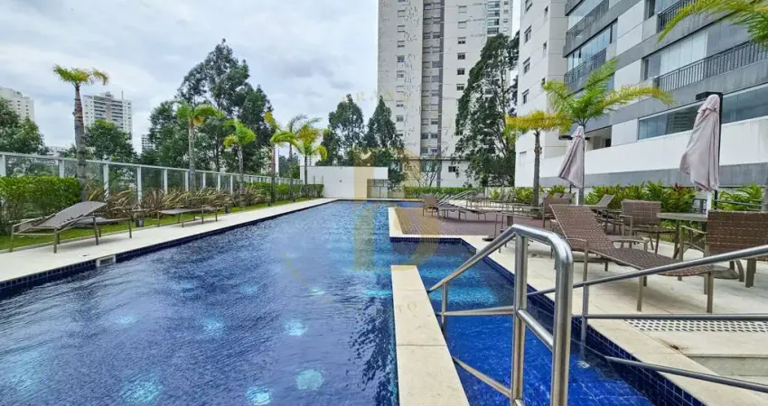 Apartamento à venda no morumbi, 87 m², 2 dormitórios (1 suíte), 2 vagas