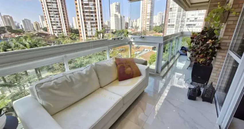 Apartamento à venda com 240 m² e 3 suítes no brooklin. vista livre e lazer completo.