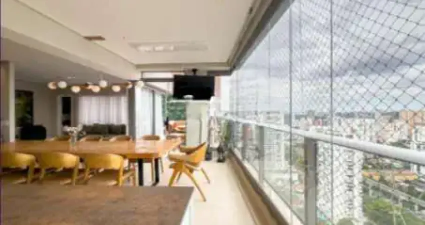 Cobertura maravilhosa à venda com 264 m², sendo 3 suítes e 4 vagas, no brooklin.