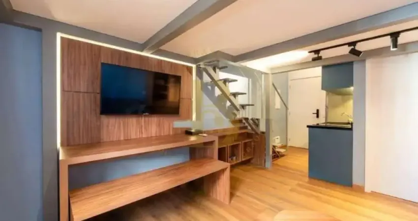 Studio premium com mezanino na vila madalena ? 35m² mobiliado & pronto para morar!