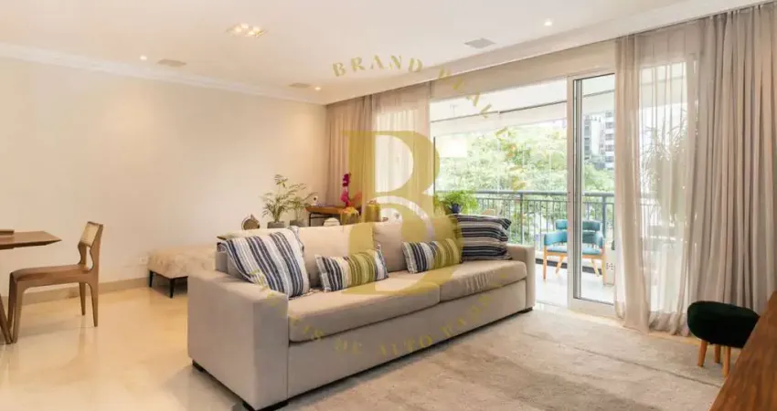 Apartamento com 140 m², 3 quartos sendo 1 suíte à venda no bairro itaim bibi.