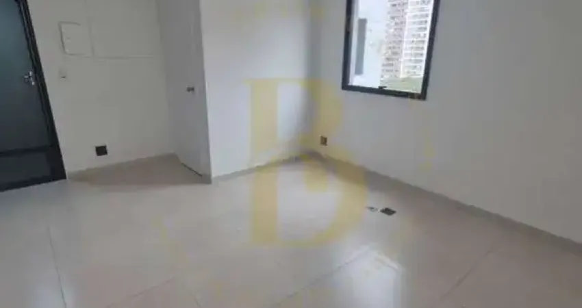 Sala comercial em andar alto, 40m², 2 banheiros e 1 vaga, próxima ao shopping ibirapuera