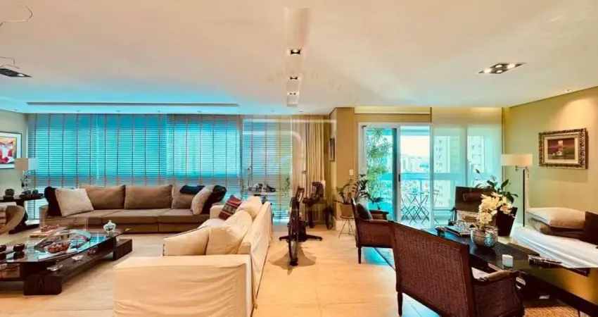 Apartamento á venda no vogue alphaville, andar alto, 4 suítes, 4 vagas, depósito, 253m².