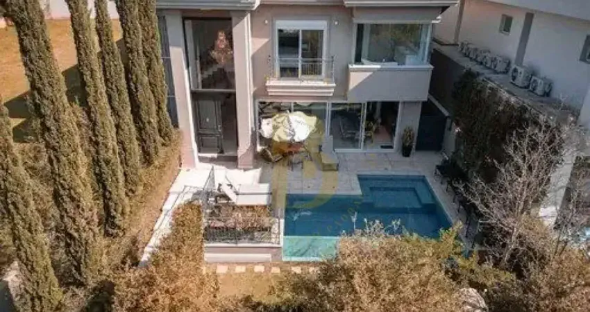 Casa a venda no condomínio solaia em alphaville, 525m², 4 suítes, 5 vagas, piscina, elevador.