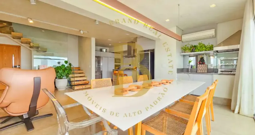 Cobertura á venda no brooklin, 229m², 3 suítes, 3 vagas de garagem, vista livre, jacuzzi.