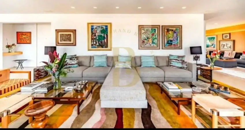 Cobertura única á venda no itaim bibi, no jardins de ville, 540m², 3 suítes, 6 vagas