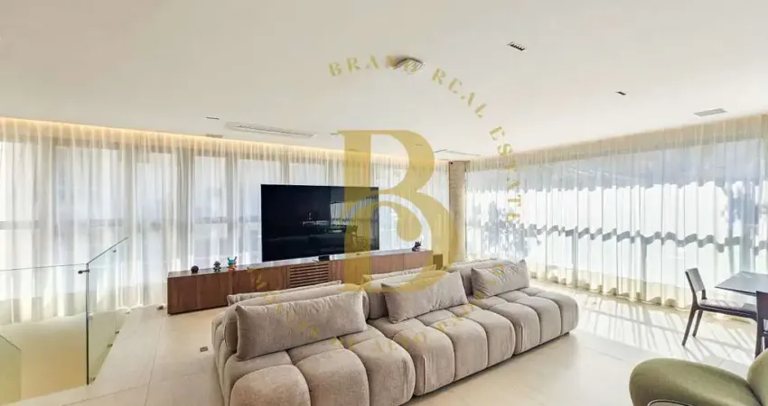 Apartamento garden  á venda, mobiliado, 328m², 3 suítes, 4 vagas,  a 500m² do parque do ibirapuera.