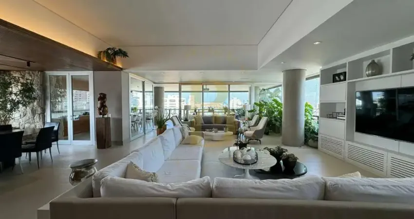 Apartamento á venda e locação no jardim paulista, 407m², andar alto, 4 suítes e 5 vagas.