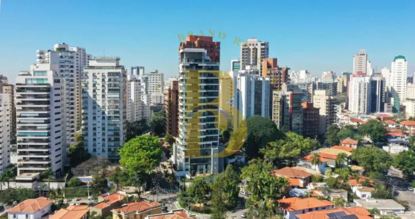 Cobertura duplex nova á venda em higienópolis, 507m², 4 suítes, 5 vagas.