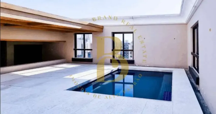 Cobertura com 465 m², 4 quartos sendo 4 suítes à venda no bairro campo belo.