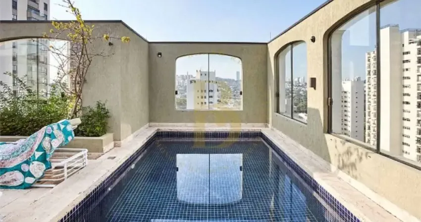 Cobertura com 780 m², 3 quartos sendo 3 suítes à venda no bairro alto de pinheiros.