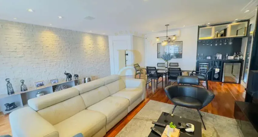 Apartamento á venda com 118m², 3 quartos e 2 vagas de garagem no campo belo