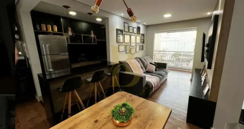 Apartamento mobiliado com 2 quartos e 61m² no jardim marajoara.