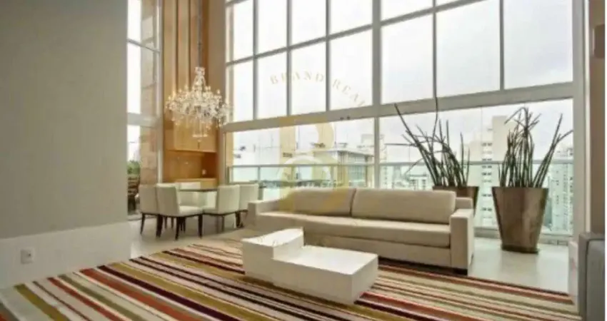 Cobertura penthouse com 344m², 3 quartos e 4 vagas no bairro campo belo.