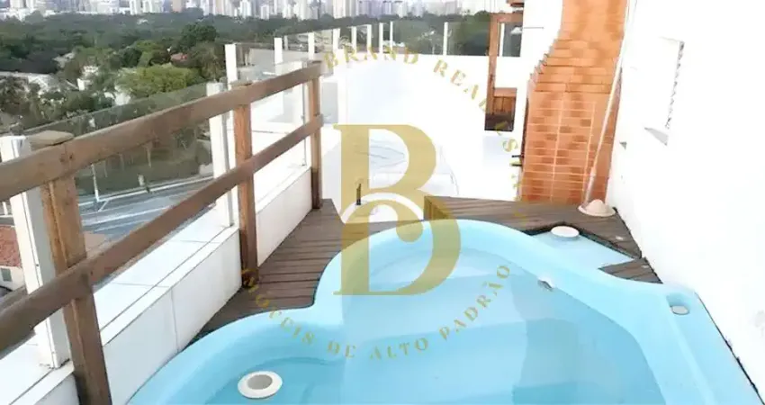 Charmosa cobertura, com vista privilegiada, localizada no alto da boa vista.