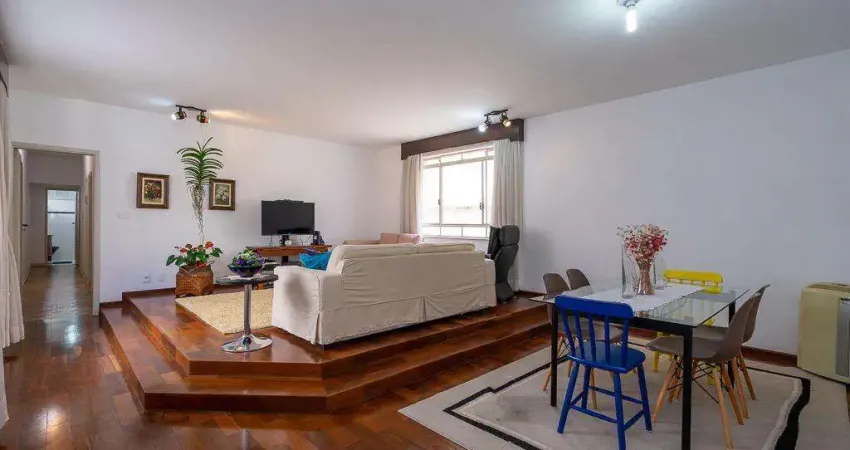Apartamento com 160 m², 3 quartos sendo 1 suíte à venda no bairro higienópolis.