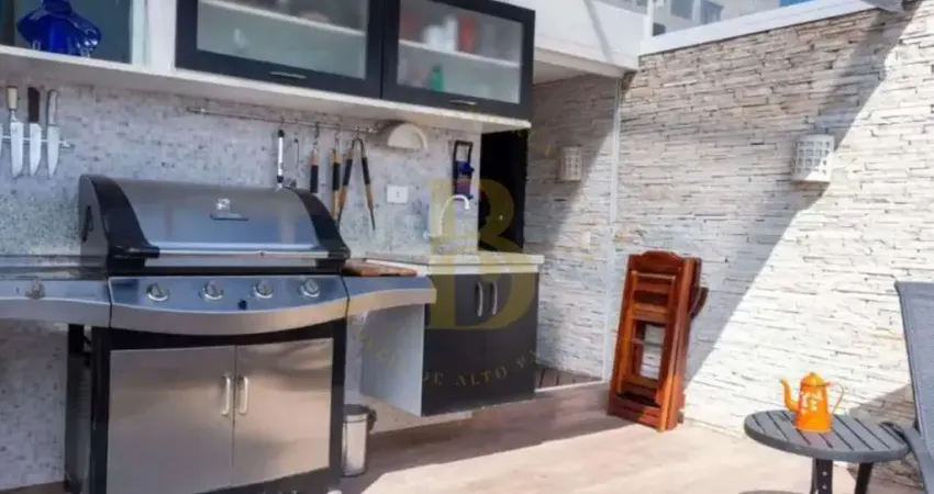 Cobertura na vila mariana á venda de 155m², com 2 suítes e 2 vagas de garagem