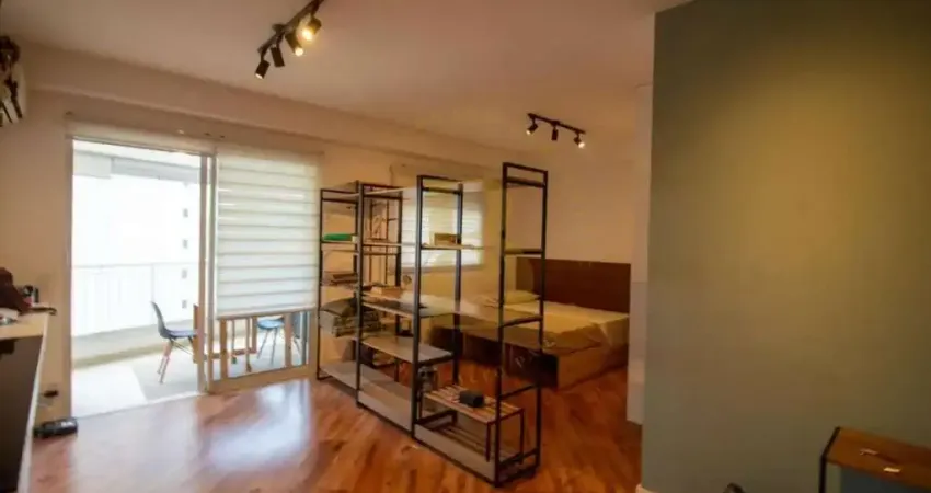 Apartamento mobiliado para locação de 47m², com 1 suíte e 1 vaga no brooklin