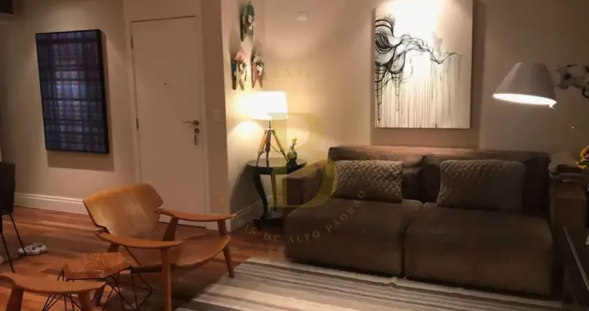 Apartamento com 100 m², 2 quartos sendo 1 suíte à venda no bairro brooklin.