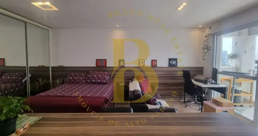 Flat com 1 quarto à venda na Avenida Santo Amaro, 4111, Brooklin, São Paulo