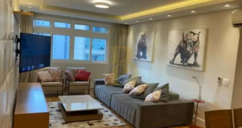 Apartamento reformado com 108 m², com 03 quartos sendo 01 suíte e 01 vaga venda no bairro itaim bibi