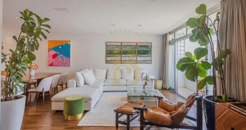 Apartamento á venda com 195 m², 3 quartos sendo 2 vagas à no bairro jardim paulistano.