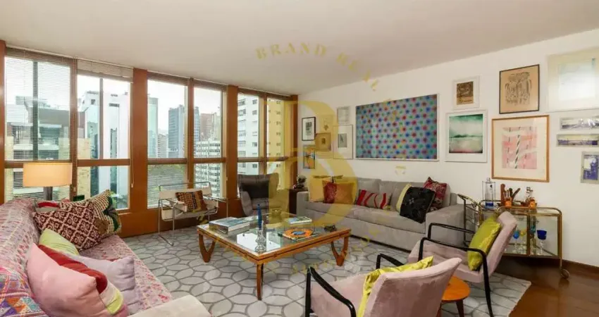 Apartamento á venda no jd paulista, 256m², 3 dormitórios, 3 vagas, andar alto.