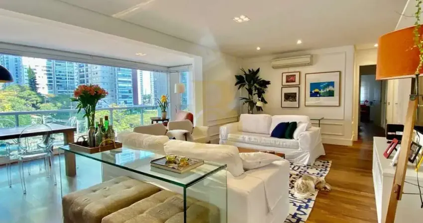 Apartamento á venda com 161 m², 4 quartos e 3 vagas no bairro campo belo.