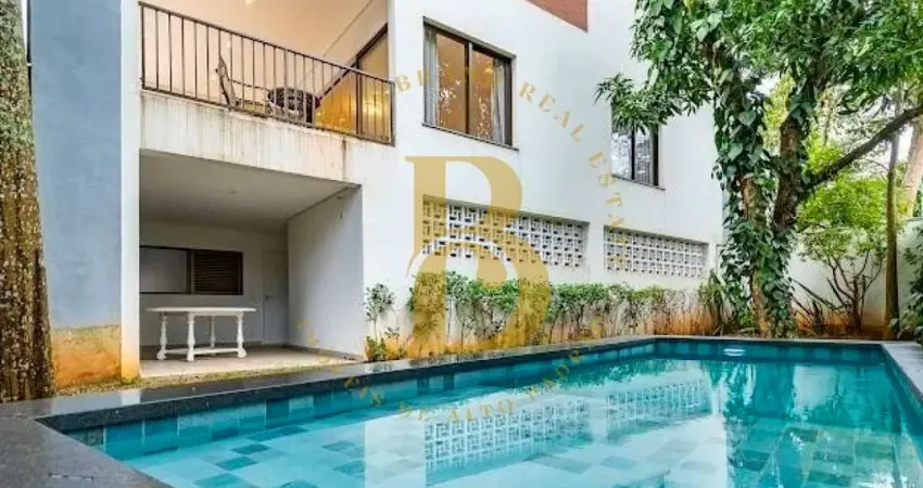 Casa mobiliada á venda com 4 suítes e vista no rooftop, no alto da boa vista. 689m², 4 vagas .