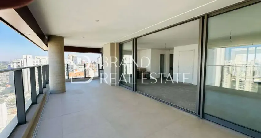 Apartamento à Venda no Brooklin Novo - 235 m², 3 Suítes, 3 Vagas