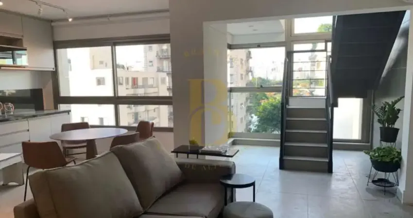 Cobertura duplex de 87m², com 2 suítes e 2 vagas no bairro jardim paulistano.