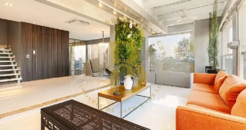 Cobertura duplex reformada com 332 m², 3 quartos sendo 3 suítes à venda no bairro vila mariana.
