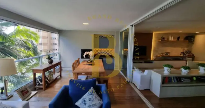 Apartamento com 180 m², 4 quartos sendo 3 suítes à venda no bairro campo belo.