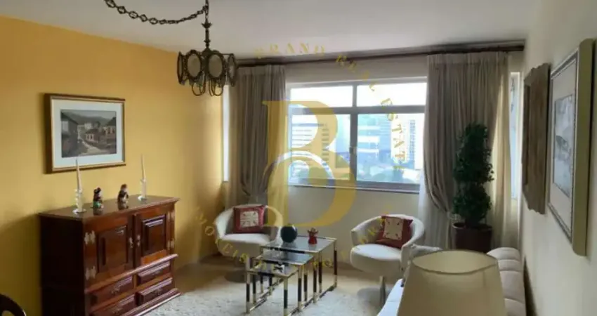 Apartamento mobiliado com 3 dormitórios, 2 banheiros, 1 vaga de garagem.