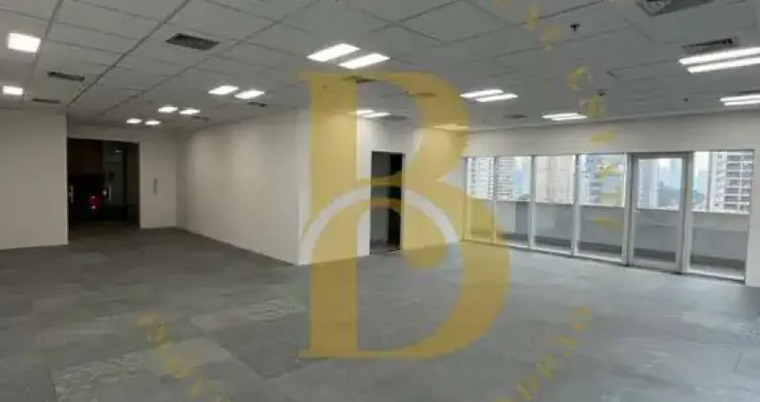 Conjunto comercial para locação no brooklin com 192m² e 4 vagas.
