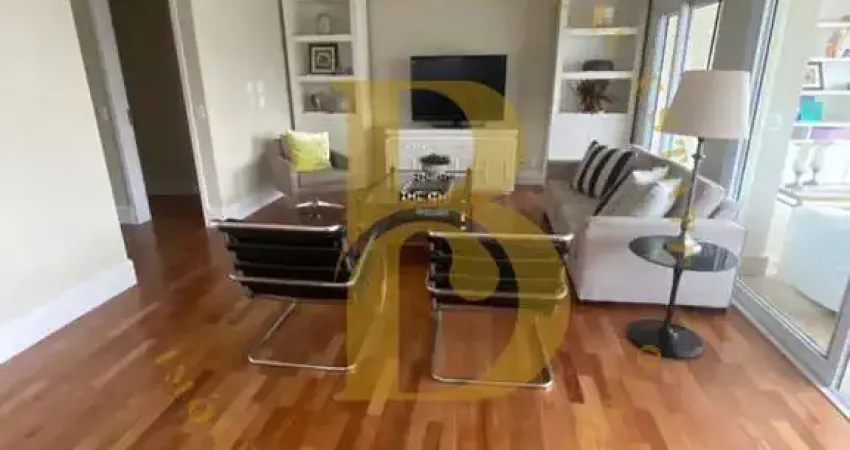 Apartamento mobiliado para locação de 202m², com 3 dormitórios e 04 vagas no itaim bibi