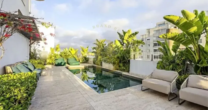 Cobertura exclusiva à venda | vila nova conceição 4 suítes | 3 vagas