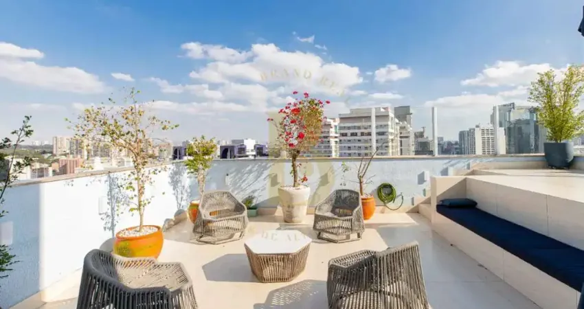 Cobertura para venda em brooklin com 3 quartos, sendo 3 suítes, 227m²