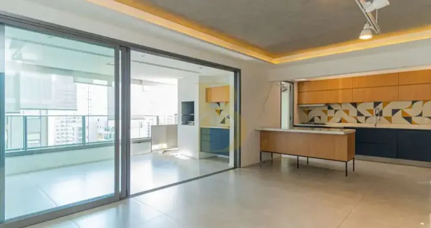 Apartamento pra locação, no condomínio habitarte 2, 128m², 3 suítes, 2 vagas, no melhor do brooklin.