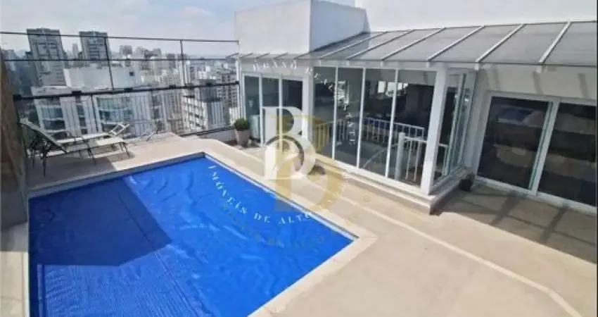 Cobertura com 487 m², 4 quartos sendo 4 suítes à venda no bairro moema.