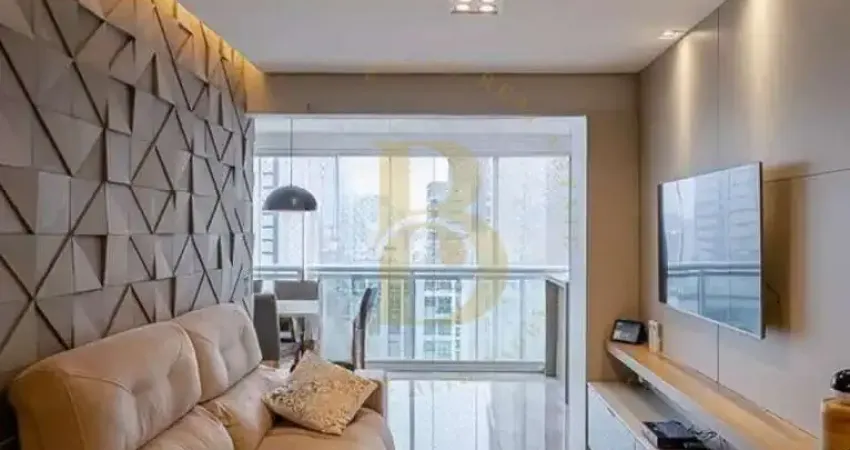 Apartamento á venda de 74m² , com 2 quartos e 2 vagas na aclimação