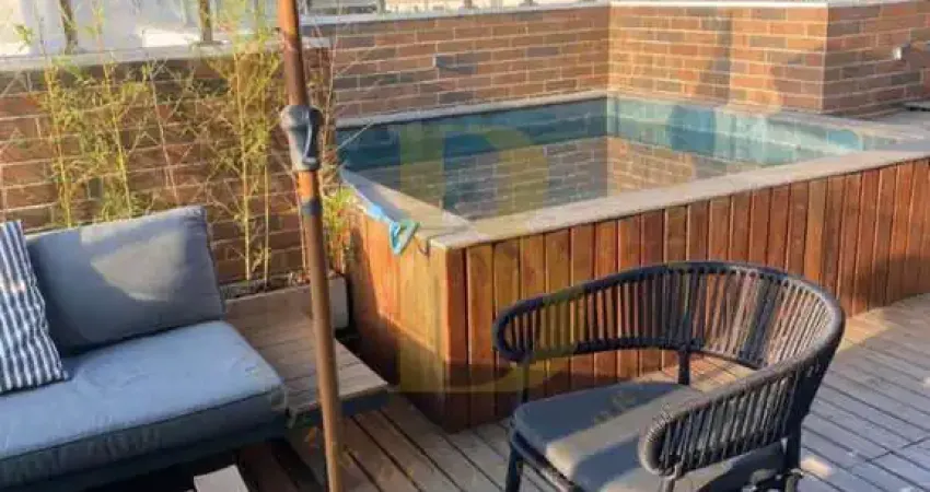 Cobertura com 127 m², 2 quartos sendo 1 suíte à venda no bairro alto de pinheiros.