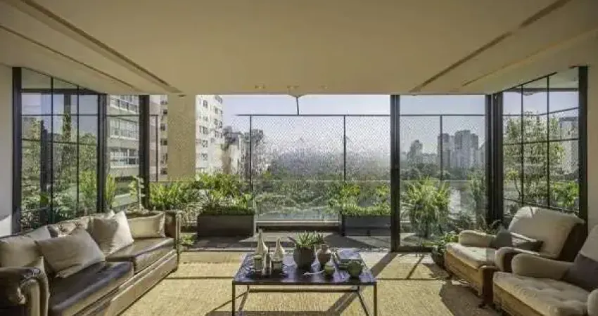 Cobertura com 475 m², 4 quartos sendo 4 suítes à venda no bairro jardim europa.